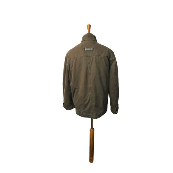 Continente gorpcore military green utility quilted vintage jacket - Picture 7 of 16